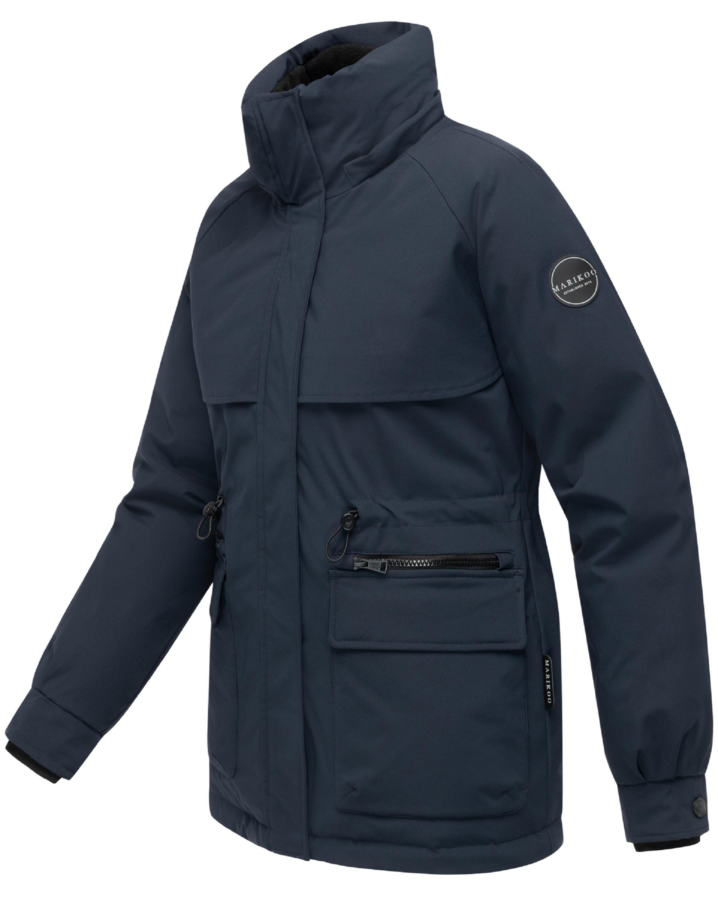 MARIKOO Зимнее пальто 'Shigaraa XVI' в Синий