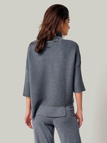 YOU LOOK PERFECT Huispak 'LOUNGEWEAR SET  - Pullover Bailey & Pants Bailey' in Grijs