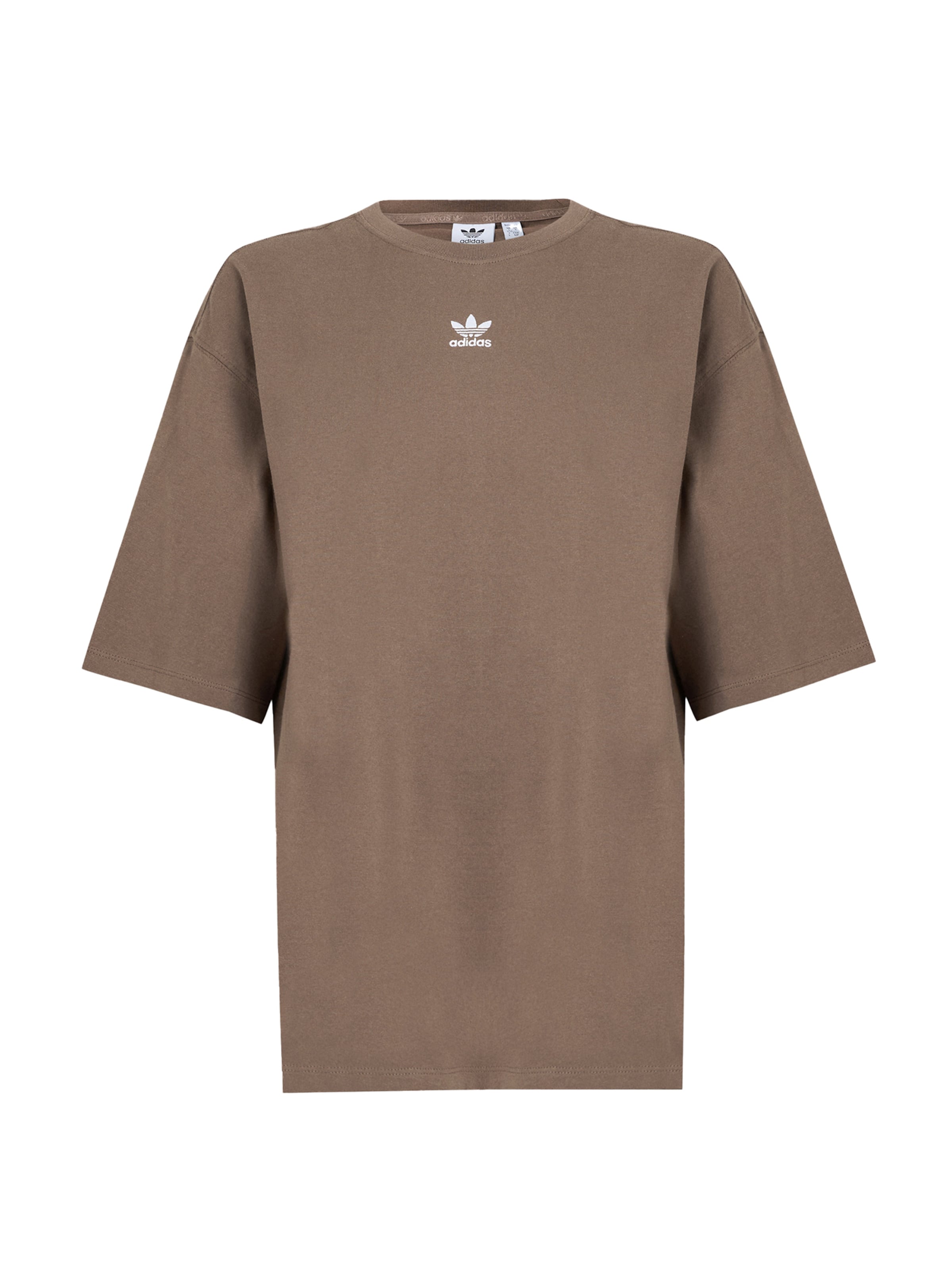 ADIDAS ORIGINALS Shirt 'ESS' in Brown: front
