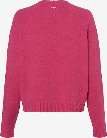 BOSS Sweater 'Febisan' in Pink