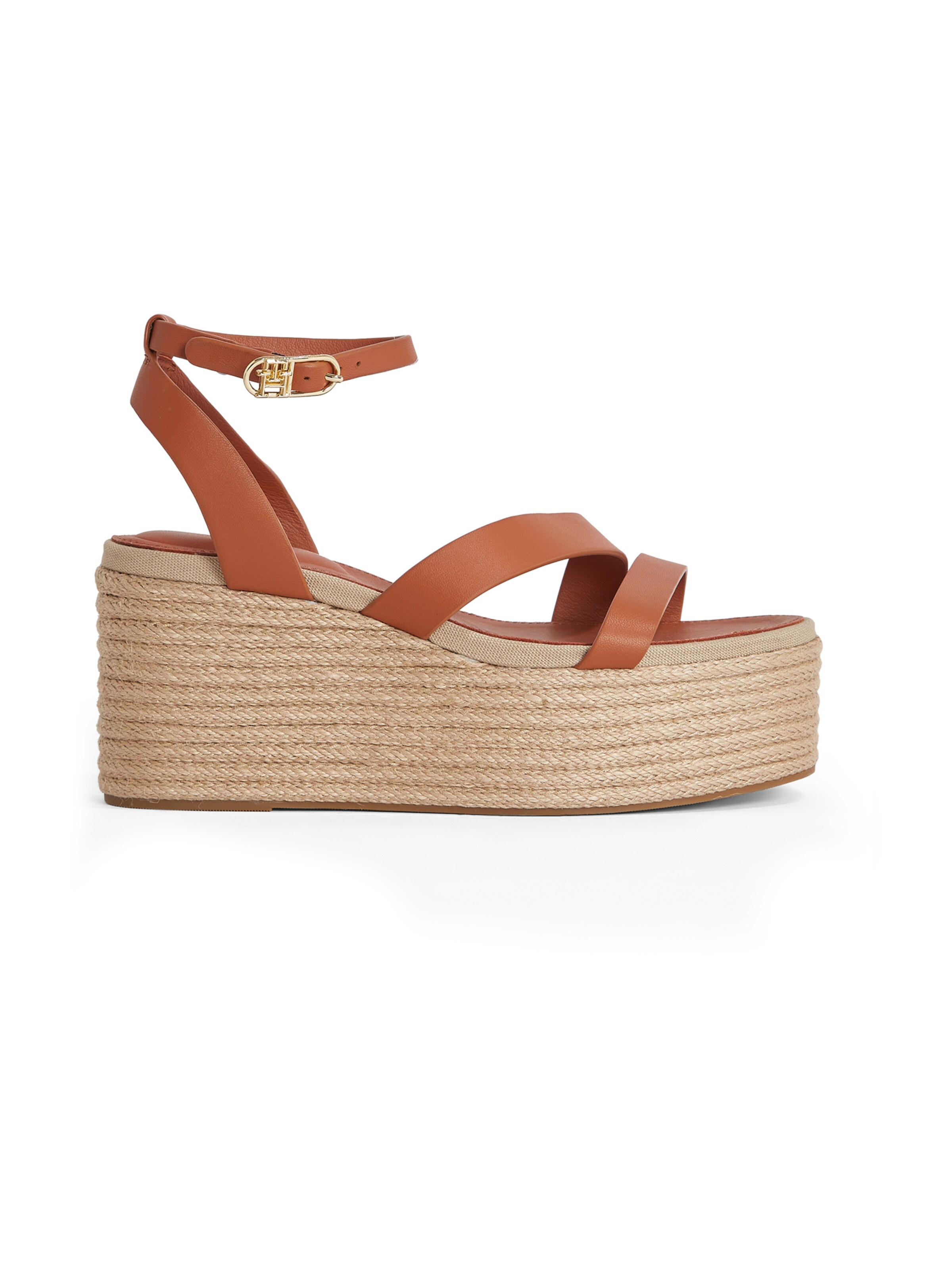 Sandales à lanières TOMMY HILFIGER en marron