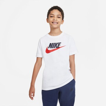 T-Shirt 'Futura' Nike Sportswear en blanc