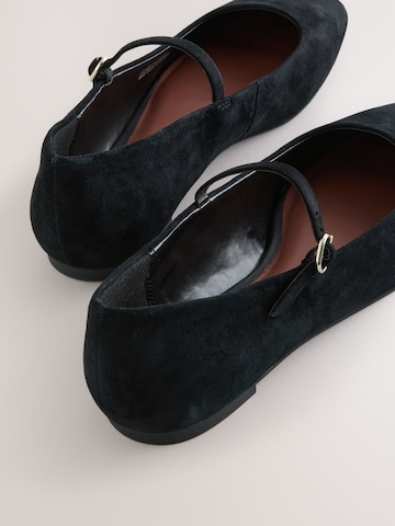 Next Ballerina met riempjes 'Forever Comfort' in Zwart