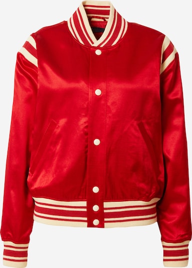 Polo Ralph Lauren Přechodná bunda - krémová / ohnivá červená, Produkt