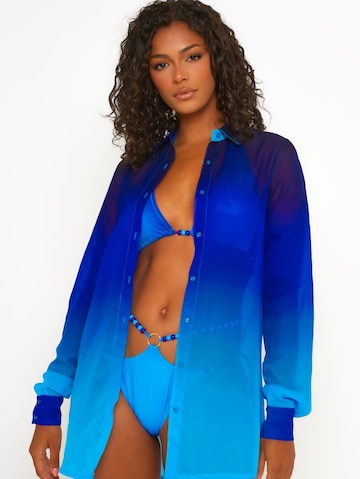 Camicia da donna di Moda Minx in blu
