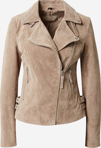 FREAKY NATION Between-Season Jacket 'Taxi Driver' in Beige: front