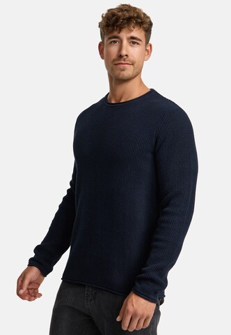 INDICODE JEANS Sweater ' Petri ' in Blue
