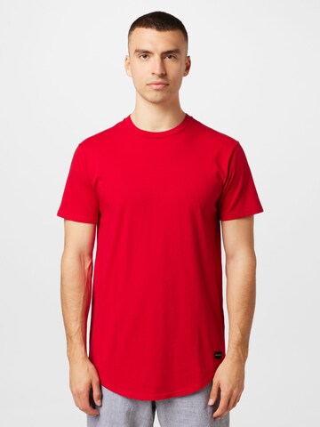 HOLLISTER - Camisa em vermelho: frente