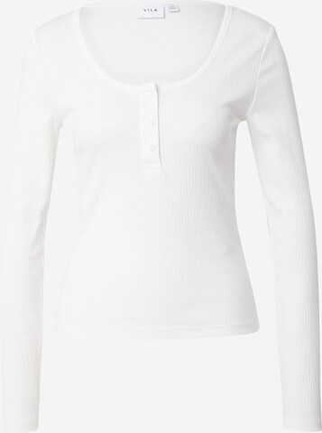 VILA Koszulka 'HOLLIE' w kolorze biały: przód