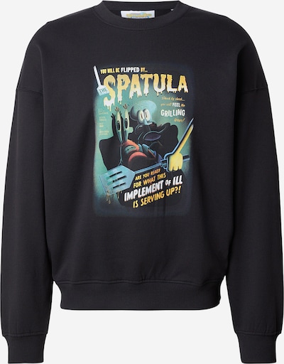 Only & Sons Sweater majica 'ONSPONGEBOB' veličine S u žuta / pastelno zelena / crna / bijela, Pregled proizvoda