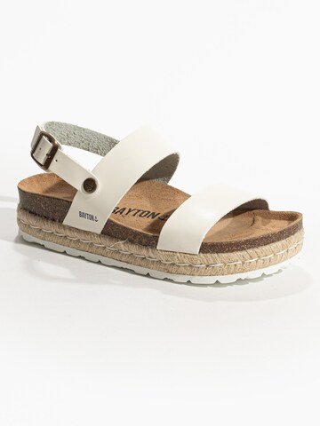 Bayton Sandals 'Kenji' in White