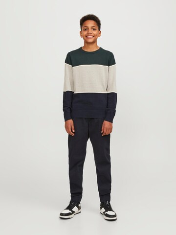 Jack & Jones Junior Tapered Παντελόνι 'JPSTGORDON JJDAVE' σε μαύρο