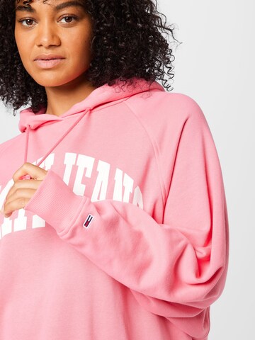 Tommy Jeans Curve - Sudadera en rosa