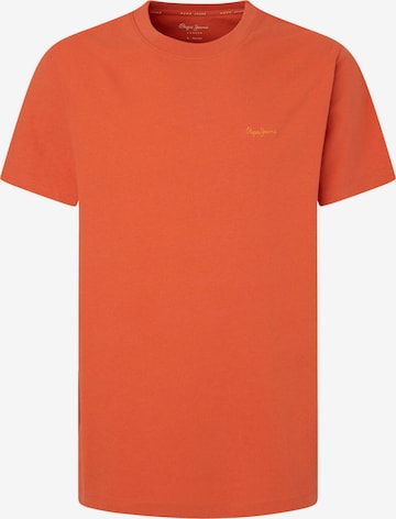 T-Shirt 'Connor' Pepe Jeans en orange : devant