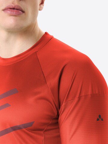 VAUDE Performance shirt 'Moab LS VI ' in Red
