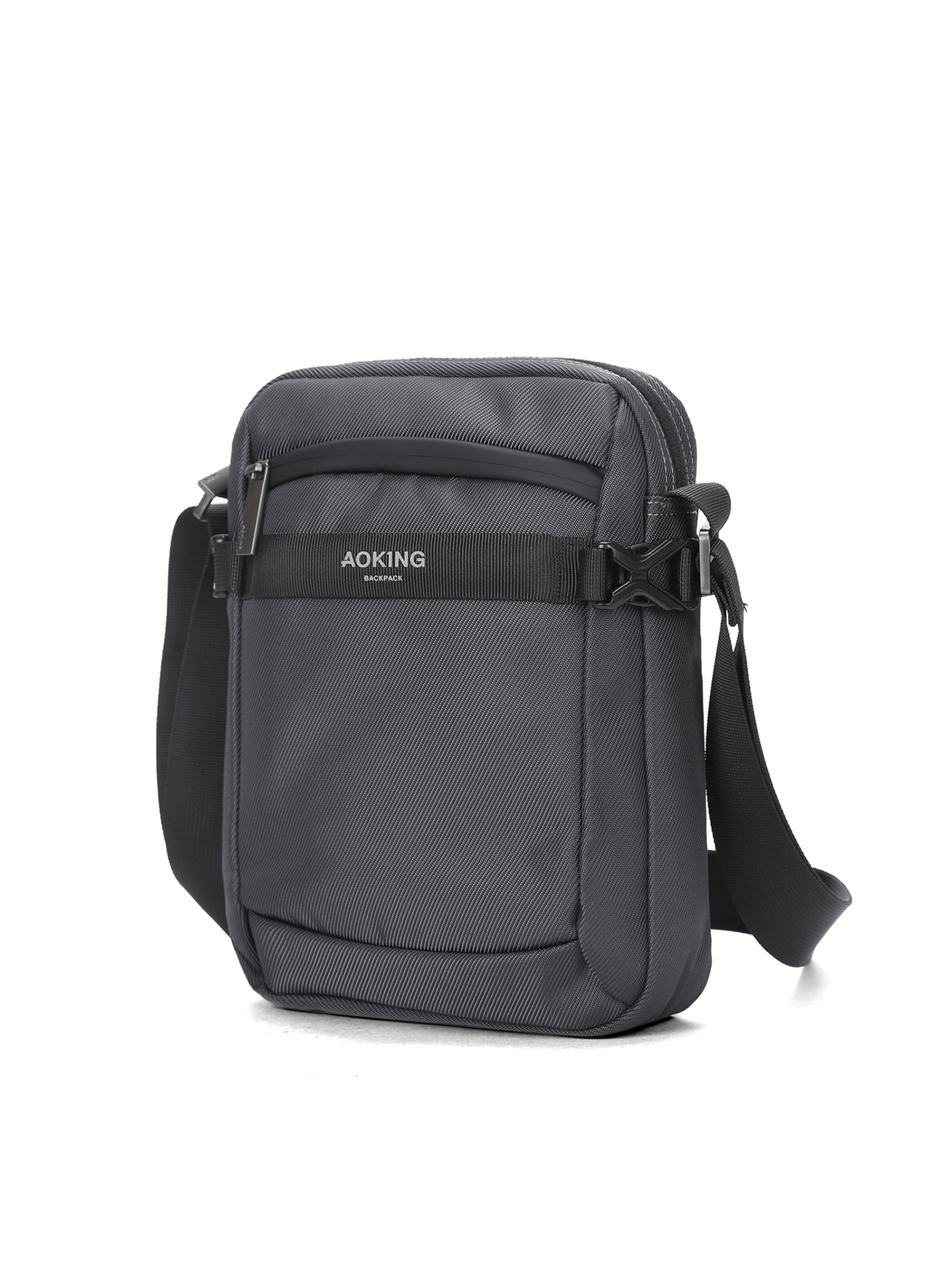 Aoking Umhängetasche in Grau: Vorderseite