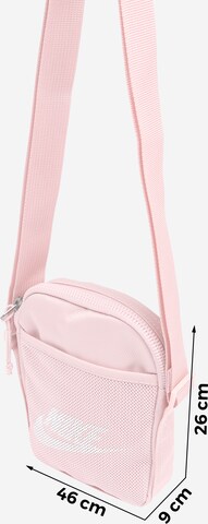 Nike Sportswear Crossbody Bag 'Heritage' in Pink