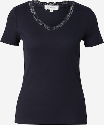 s.Oliver T-Shirt in Blau: Vorderseite