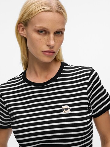 Karl Lagerfeld Μπλουζάκι σε μαύρο