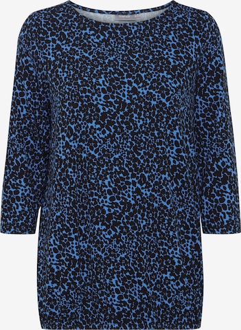 Fransa Shirt in Blauw: voorkant