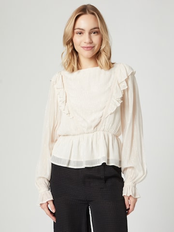 Camicia da donna 'Lani' di Guido Maria Kretschmer Women in beige: frontale