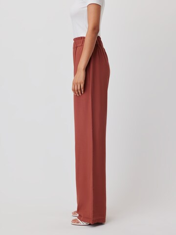 LeGer by Lena Gercke - Loosefit Pantalón 'Roxane Tall' en marrón