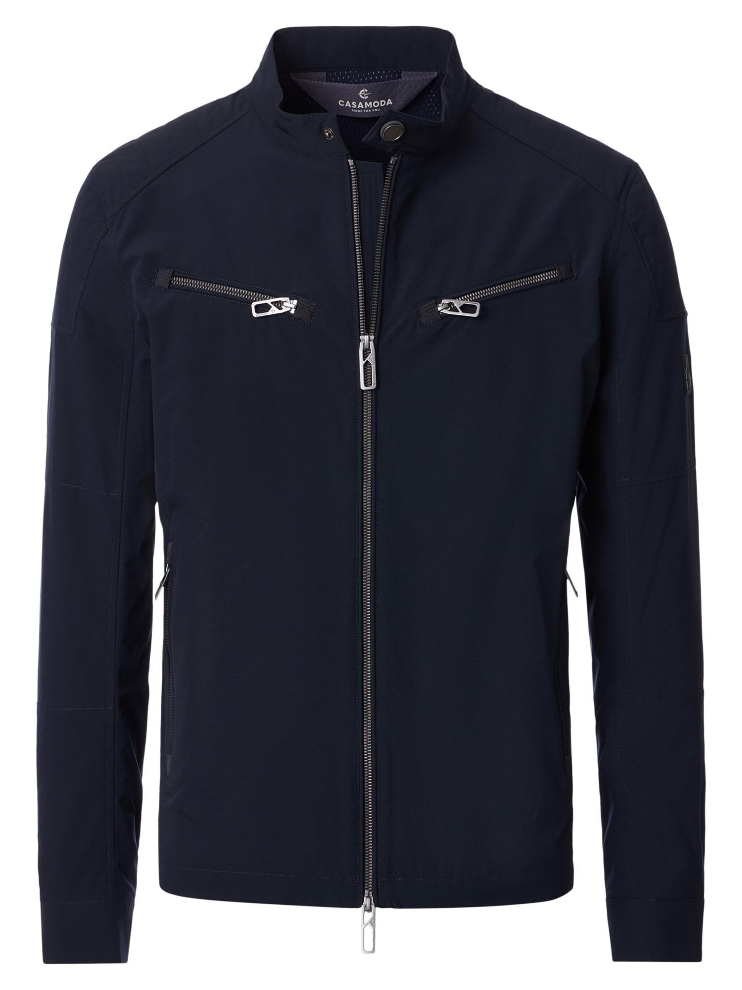 CASAMODA Übergangsjacke 'Basic'‌‌‌‌‌‌‌‌‌ in Blau: Vorderseite