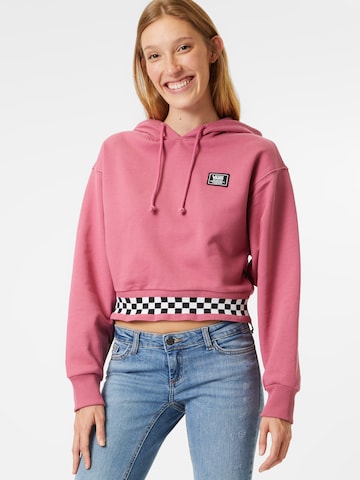 VANS Sweatshirt 'Boom boom' i rosa: forside