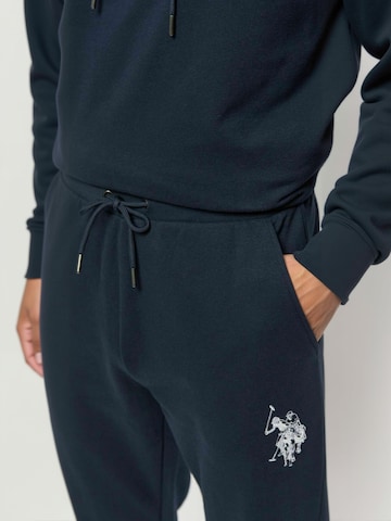 U.S. POLO ASSN. Regular Trousers ' UMDion ' in Blue