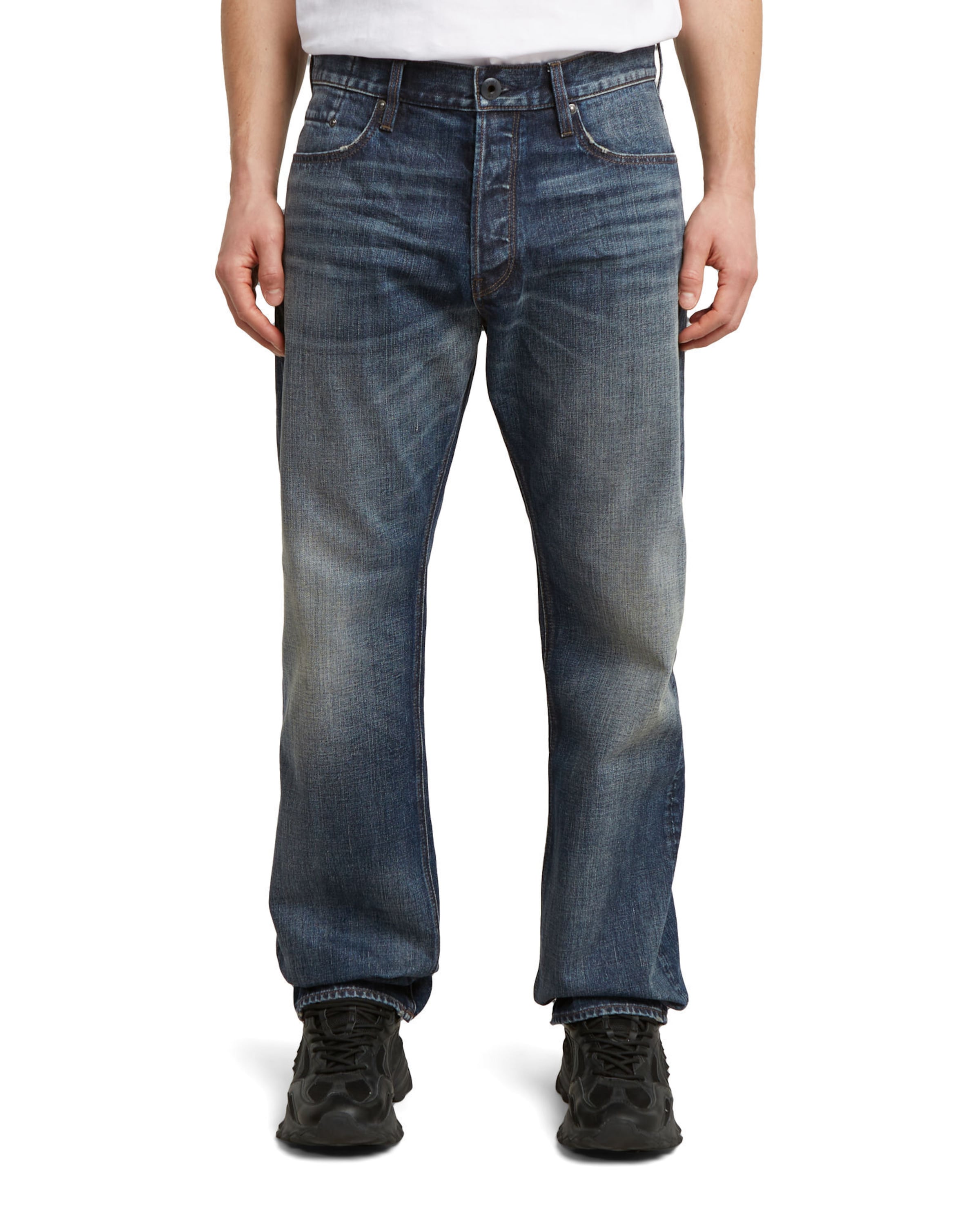 G-STAR Regular Jeans in Blue: front