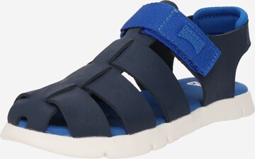 Chaussures ouvertes 'Oruga' CAMPER en bleu : devant