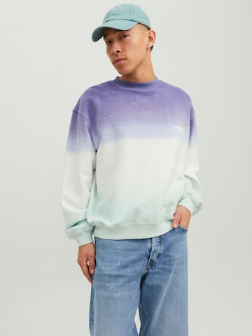 JACK & JONES Sweatshirt in Blauw: voorkant