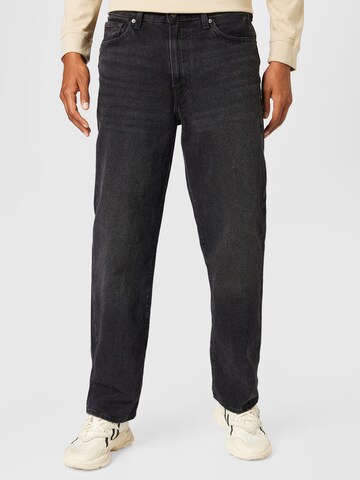 LEVI'S ® Loosefit Jeans '568™ Loose Straight' i svart: framsida