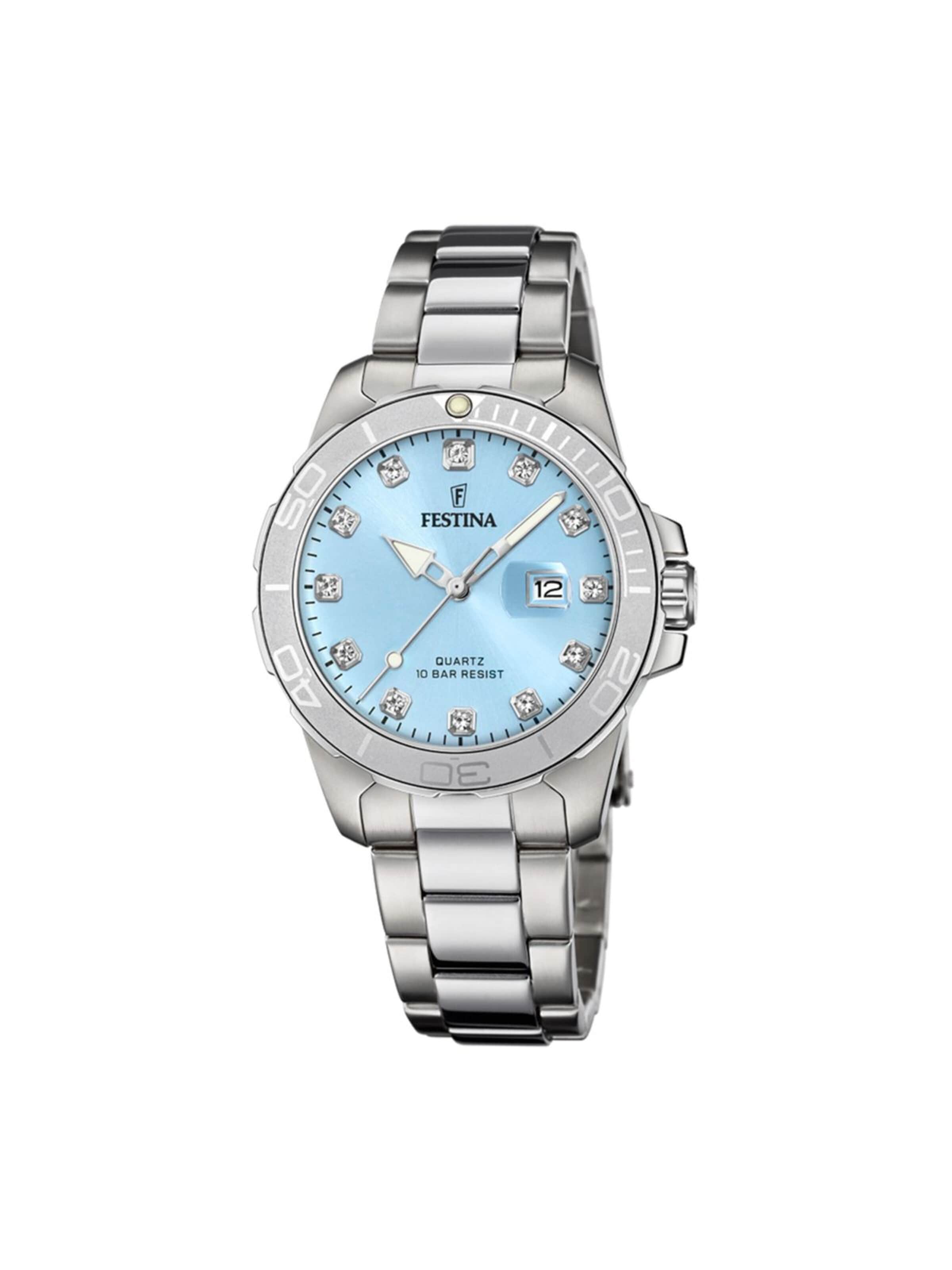 Montre à affichage analogique 'Boyfriend Collection' FESTINA en bleu : devant