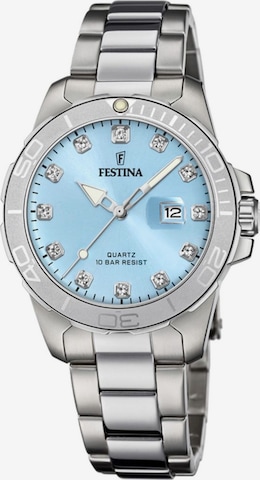 Montre à affichage analogique 'Boyfriend Collection' FESTINA en bleu : devant