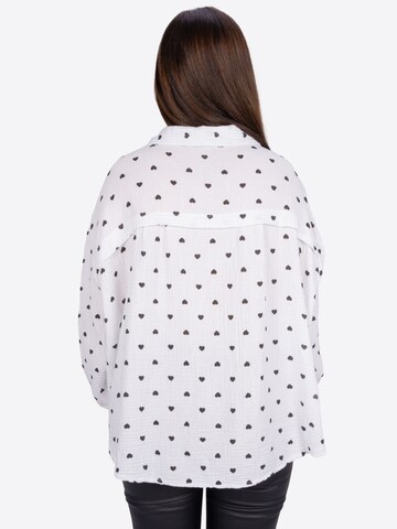 Chemisier 'Liya' Seasons of April en blanc