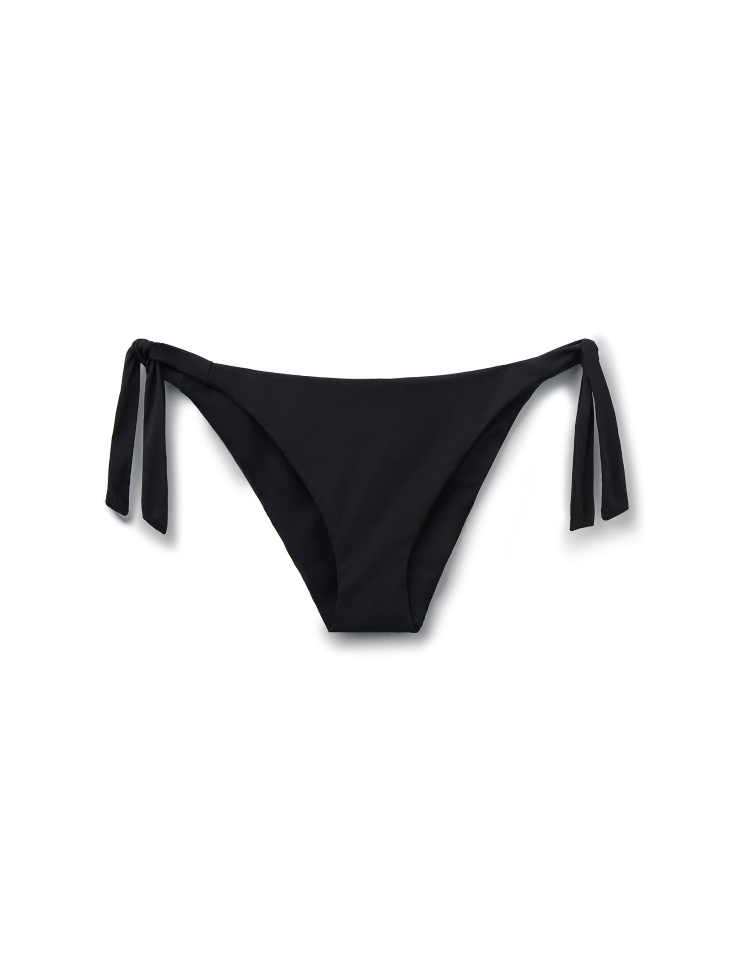 CALZEDONIA Bikini Bottoms 'Premium Fit' in Black: front