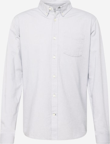 GAP Button Up Shirt in Grey: front