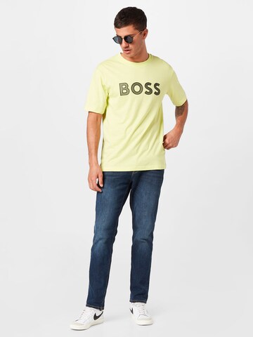 BOSS T-Shirt 'Teeos' in Grün