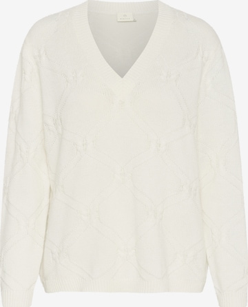 Kaffe - Jersey 'KAcharlie' en blanco: frente