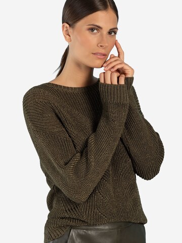 MORE & MORE Pullover in Grün: Vorderseite