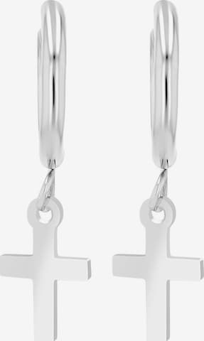 Akzent Earrings 'Duncan, langlebig' in Silver: front
