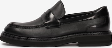 Kazar Classic Flats in Black: front