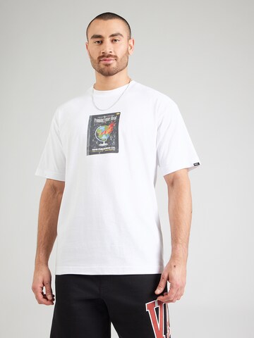 Tricou 'Paperback Writer' de la VANS pe alb: față