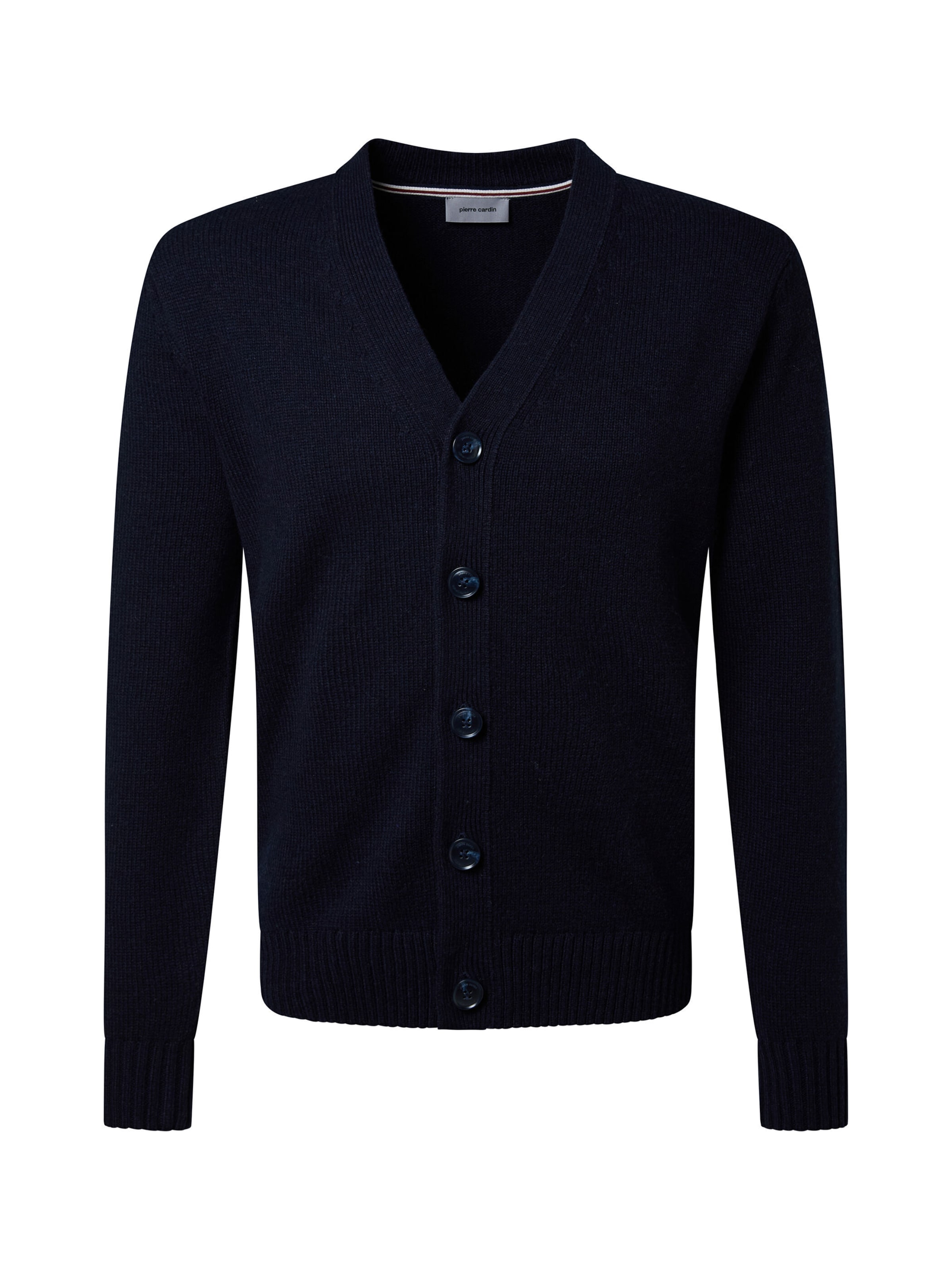 Vestes en maille PIERRE CARDIN en bleu : devant