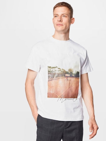 Mennace T-Shirt in Weiß: predná strana