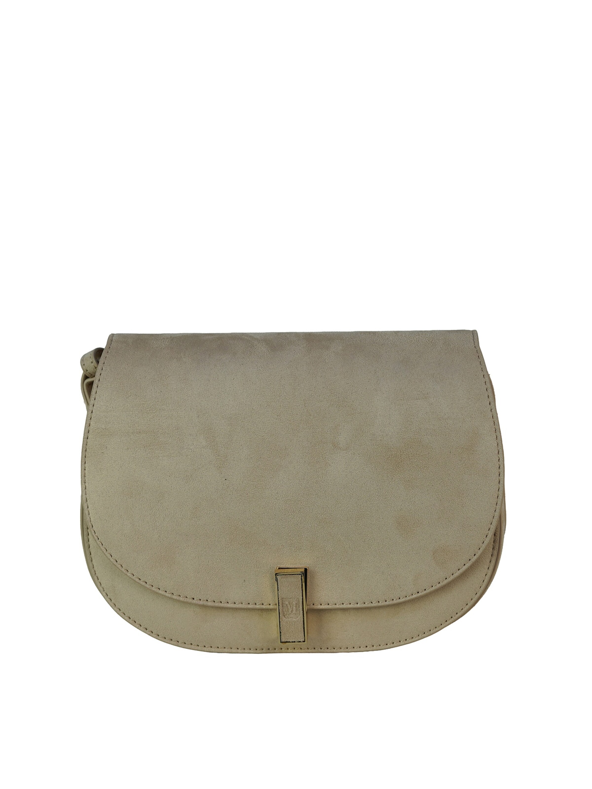 Borsa a spalla 'Borsa a Spalla Donna Bruno Magli Kate Eco-Pelle Nera con Fibbia' di Bruno Magli in beige: frontale
