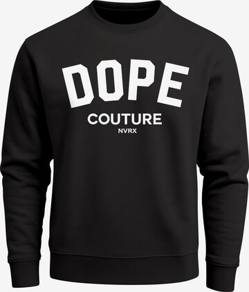 Neverless Sweatshirt 'Dope Couture' in Schwarz: Vorderseite