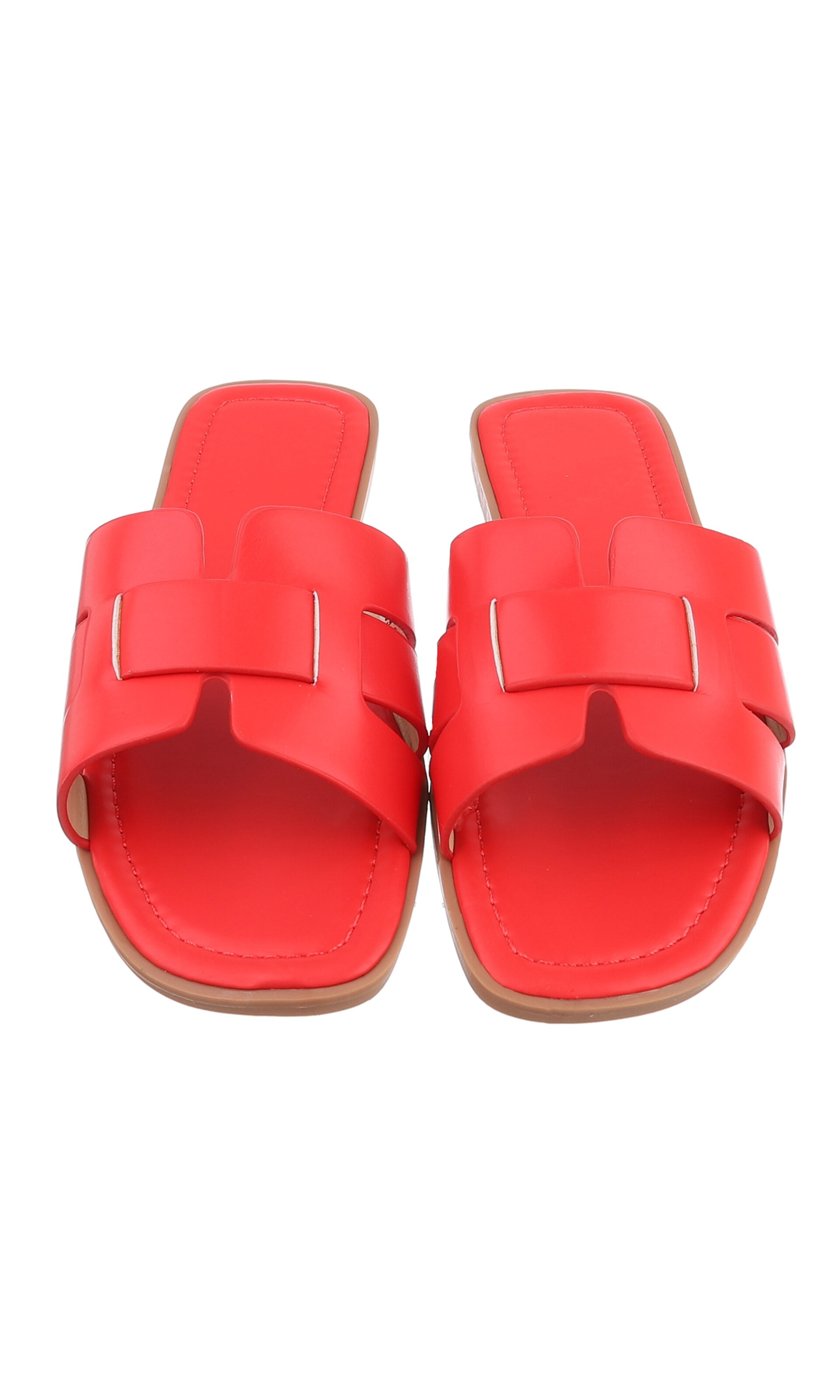 Ital-Design Mules in Red