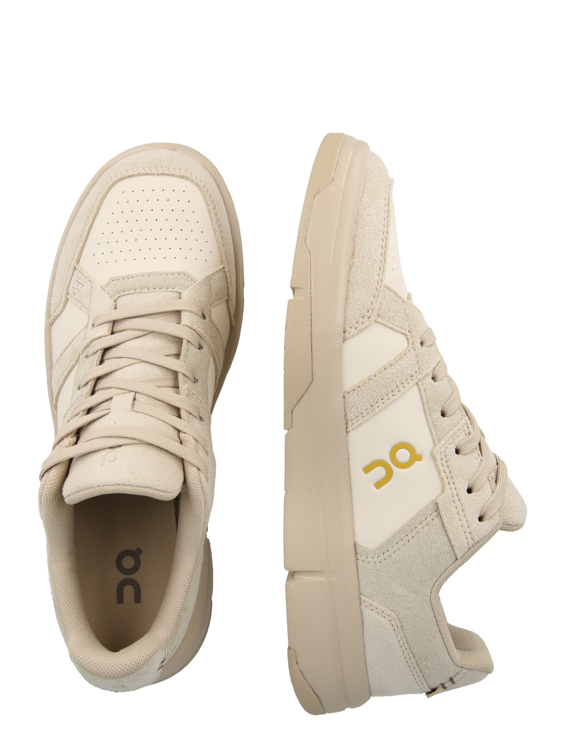 On Låg sneaker 'THE ROGER Clubhouse Ace' i beige